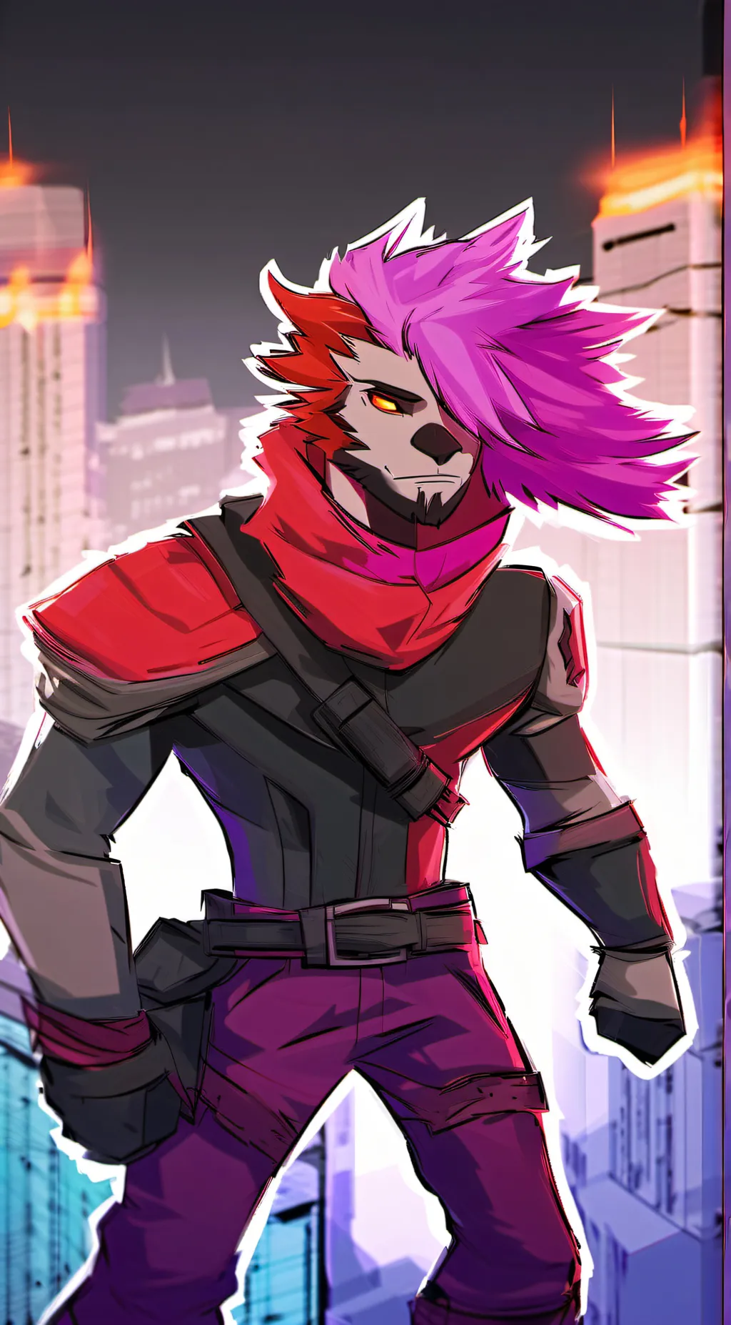 ai character: Rufus  background