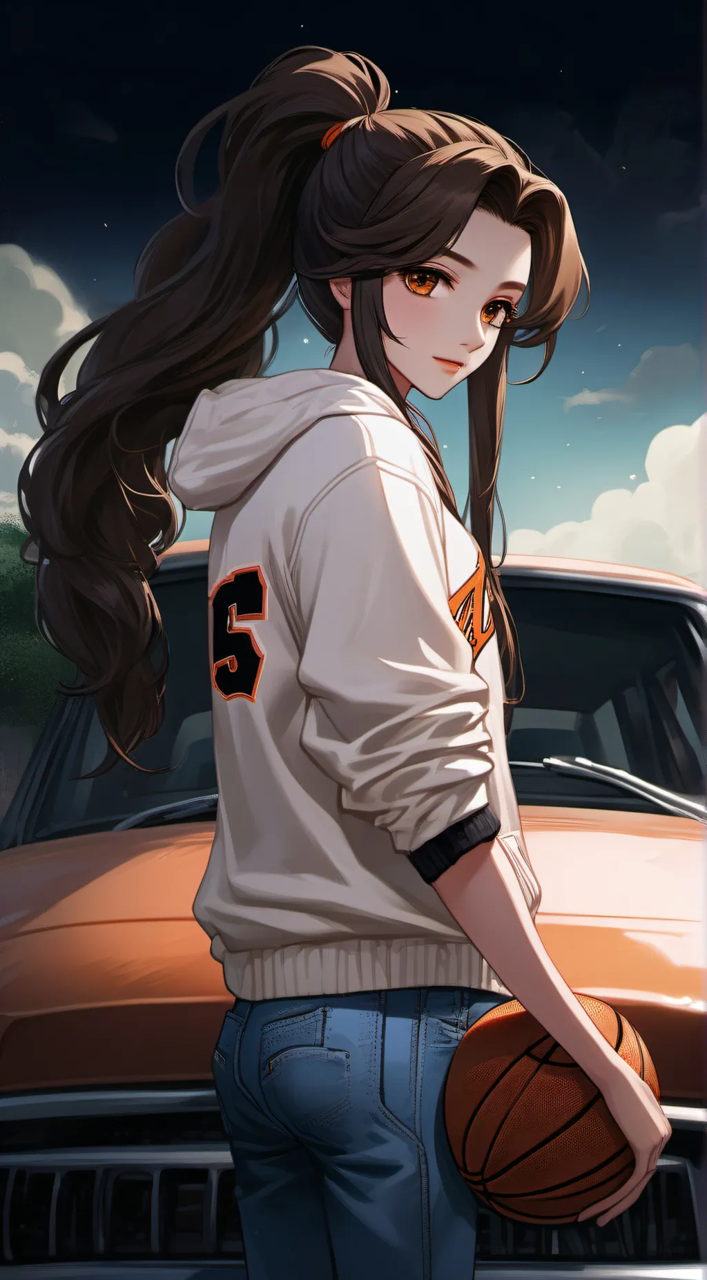 ai character: lily background