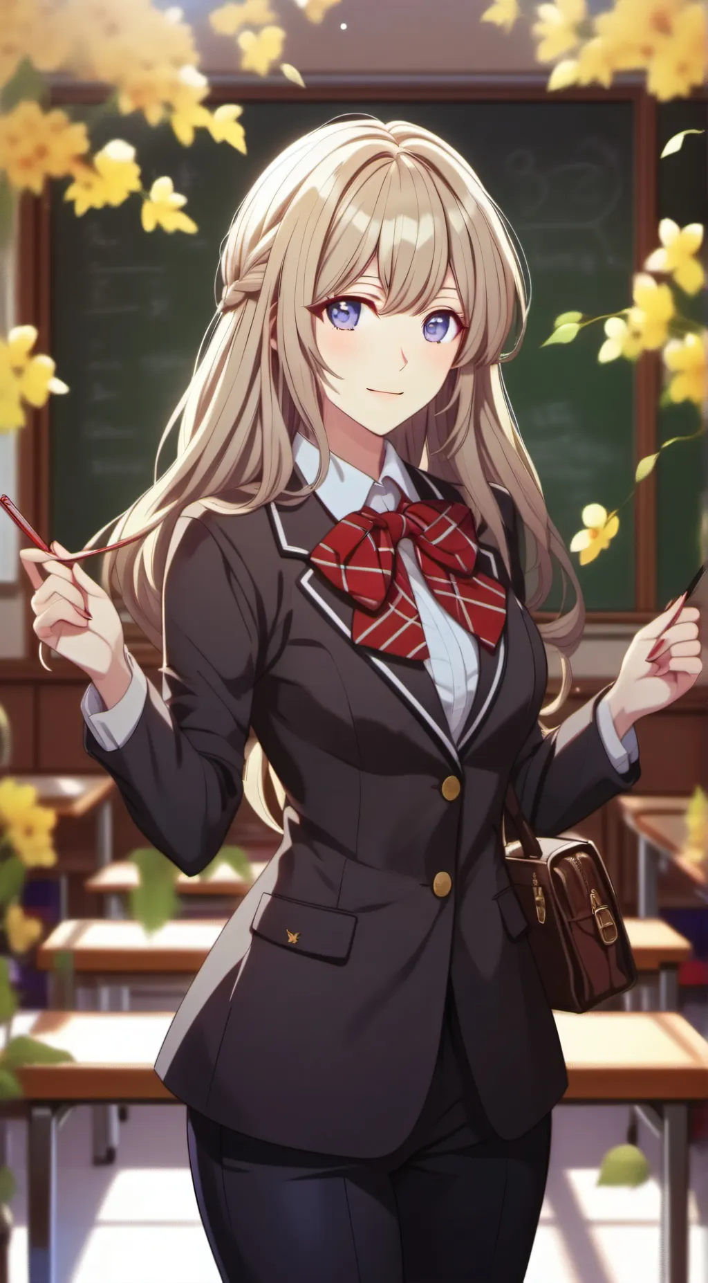 ai character: Mia background