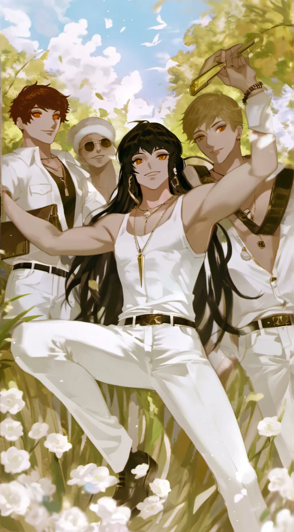 ai character: yandere demon king background