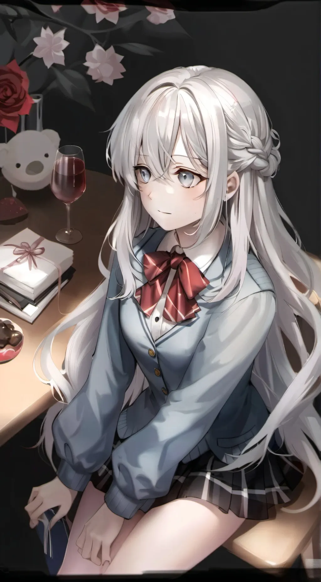 ai character: Hazel background