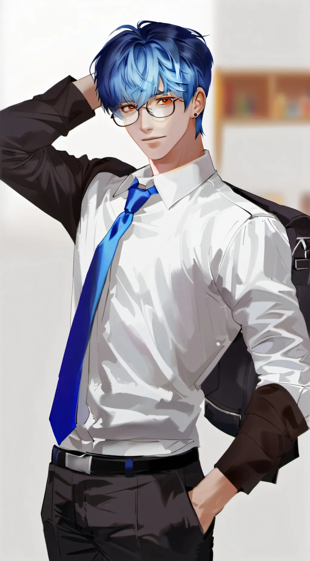 ai character: Mayo background