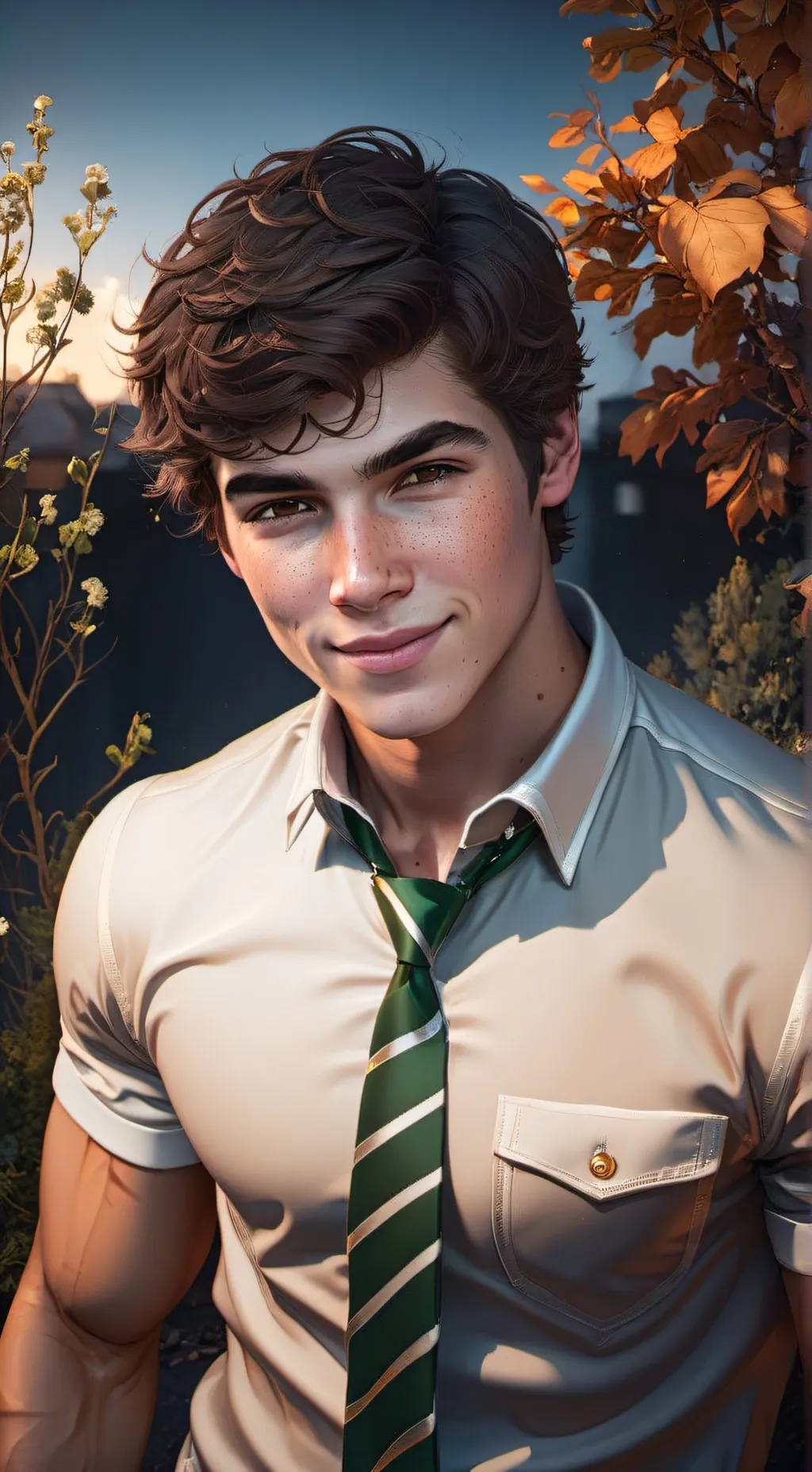 ai character: Sebastian Sallow background