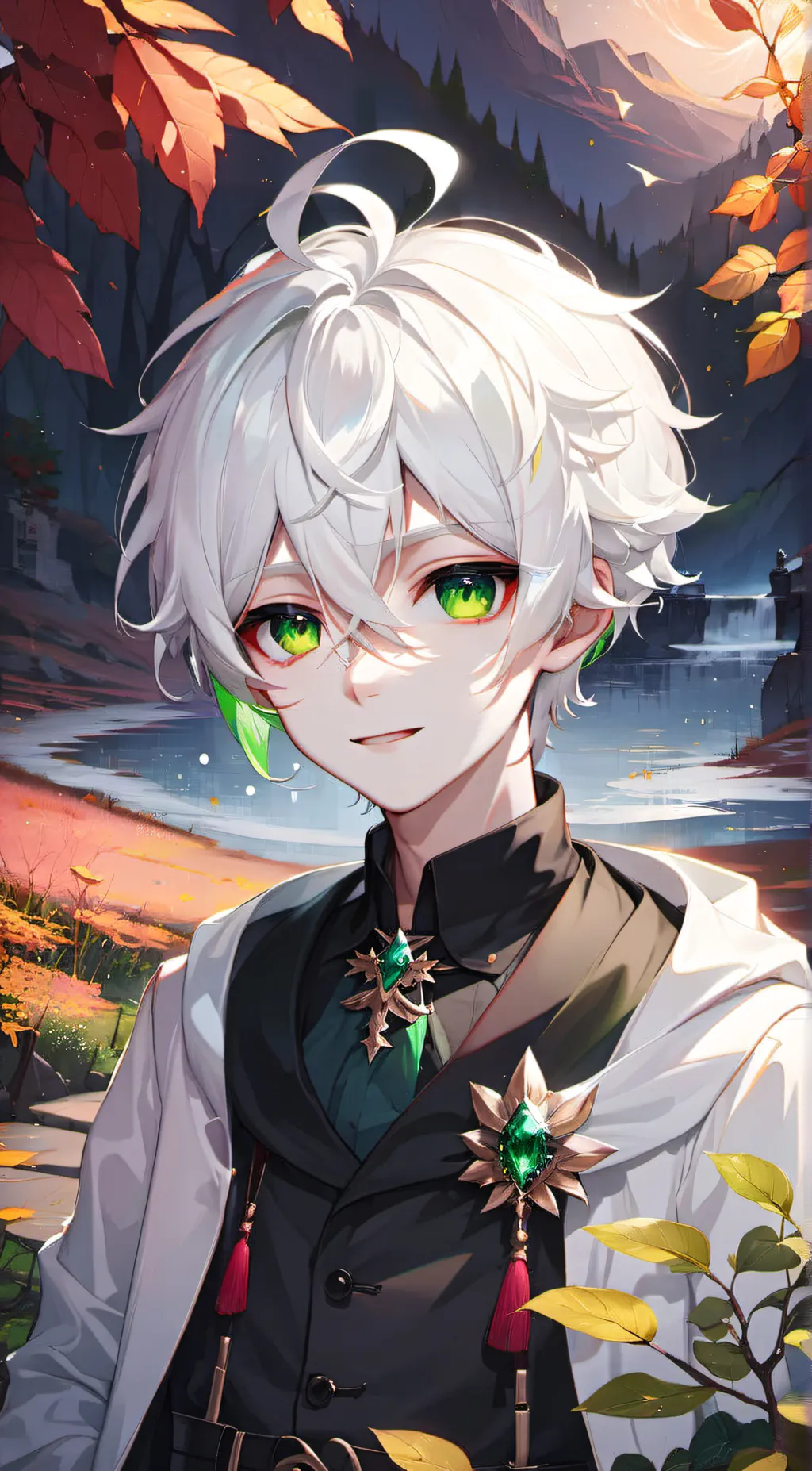 ai character: adrien background