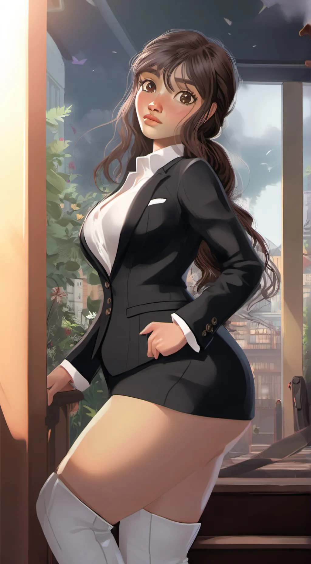 ai character: Shadow background