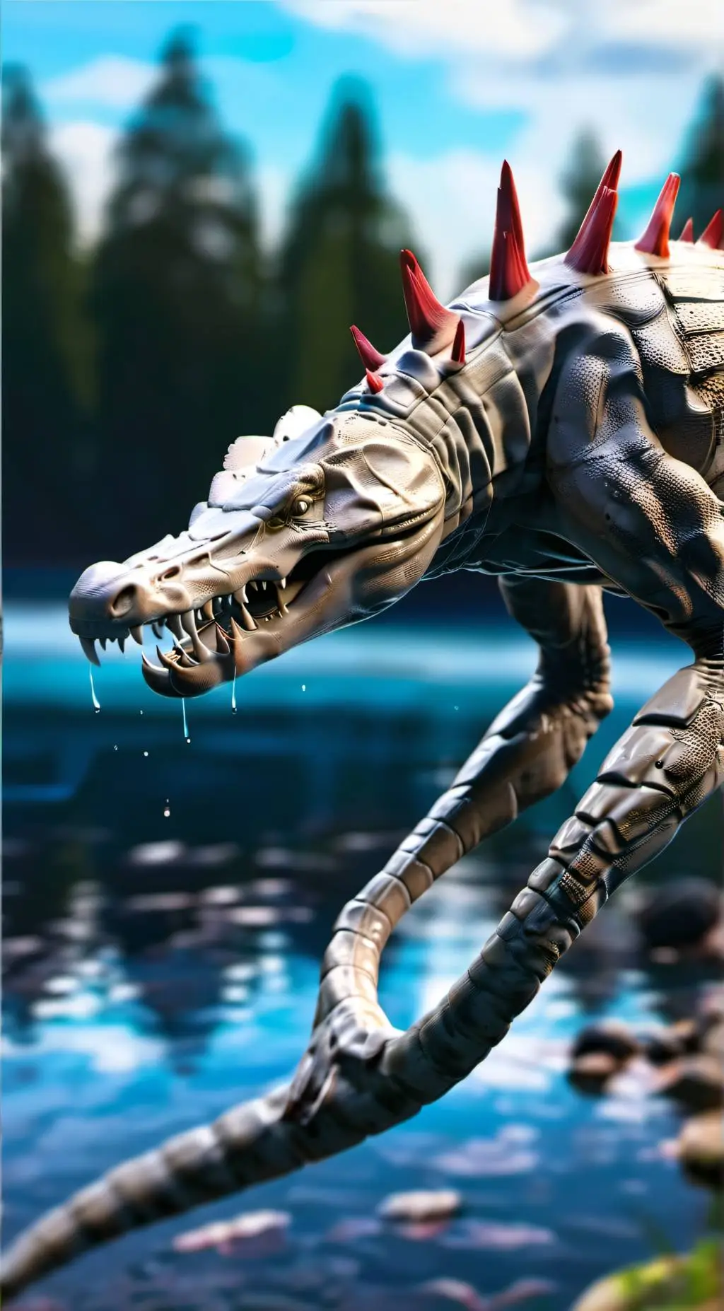 ai character: SCP-682 background