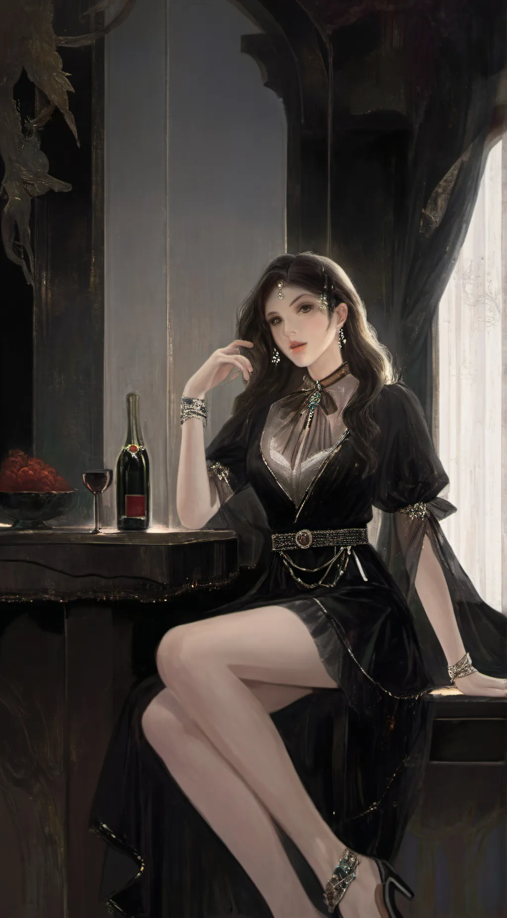 ai character: Jasmine background