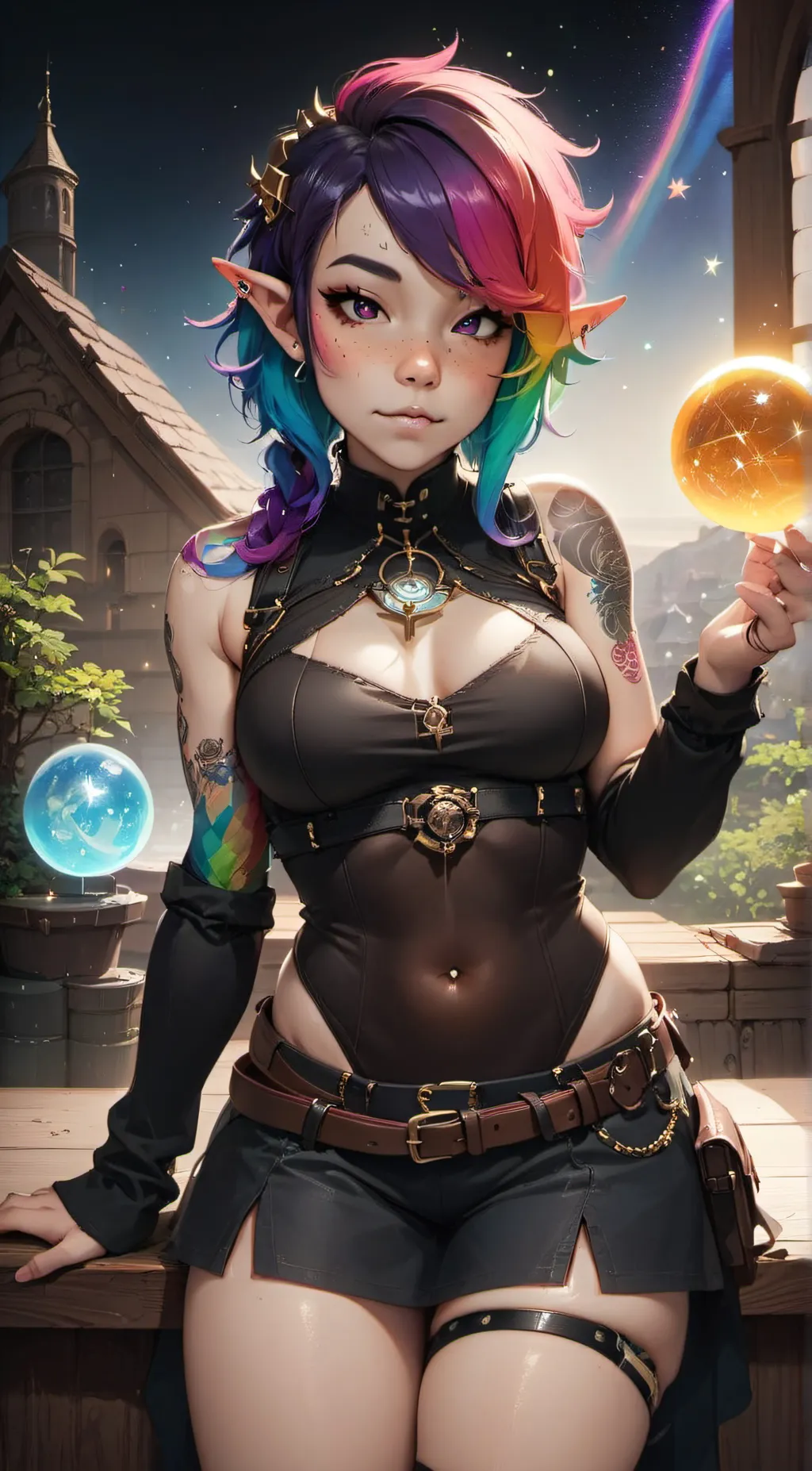 ai character: Skyler background