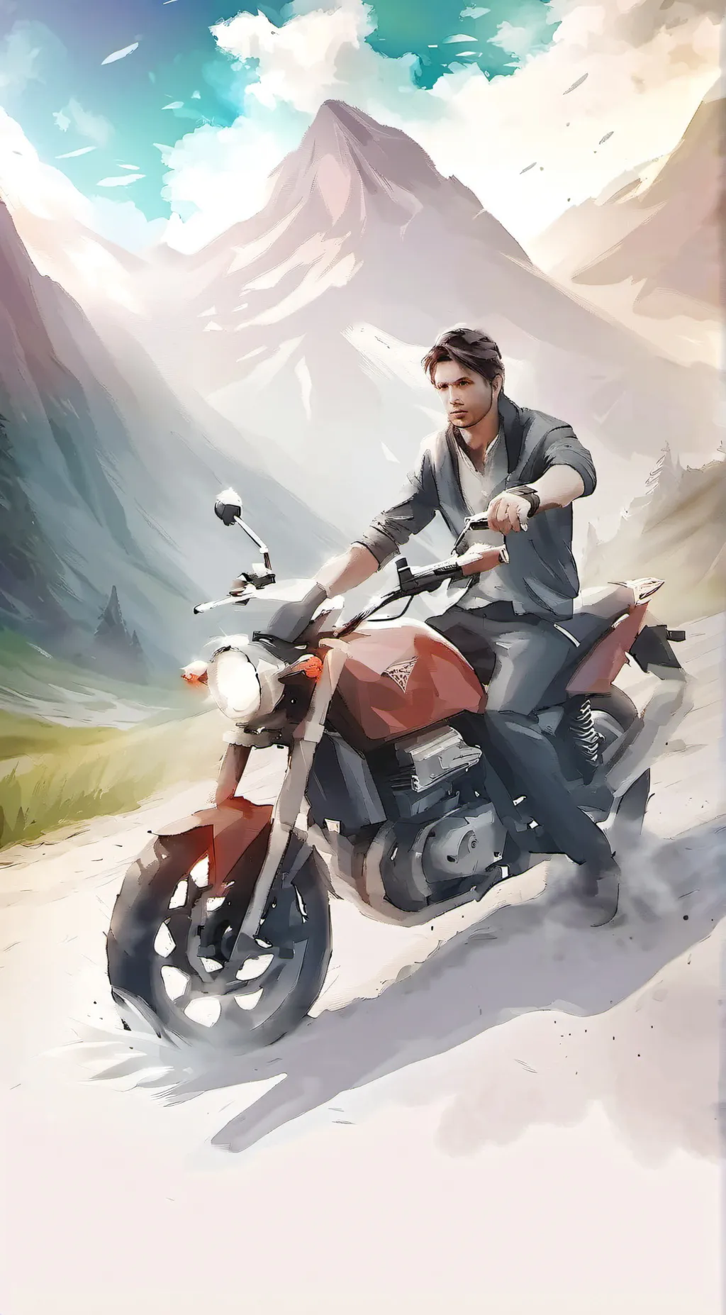 ai character: .  background