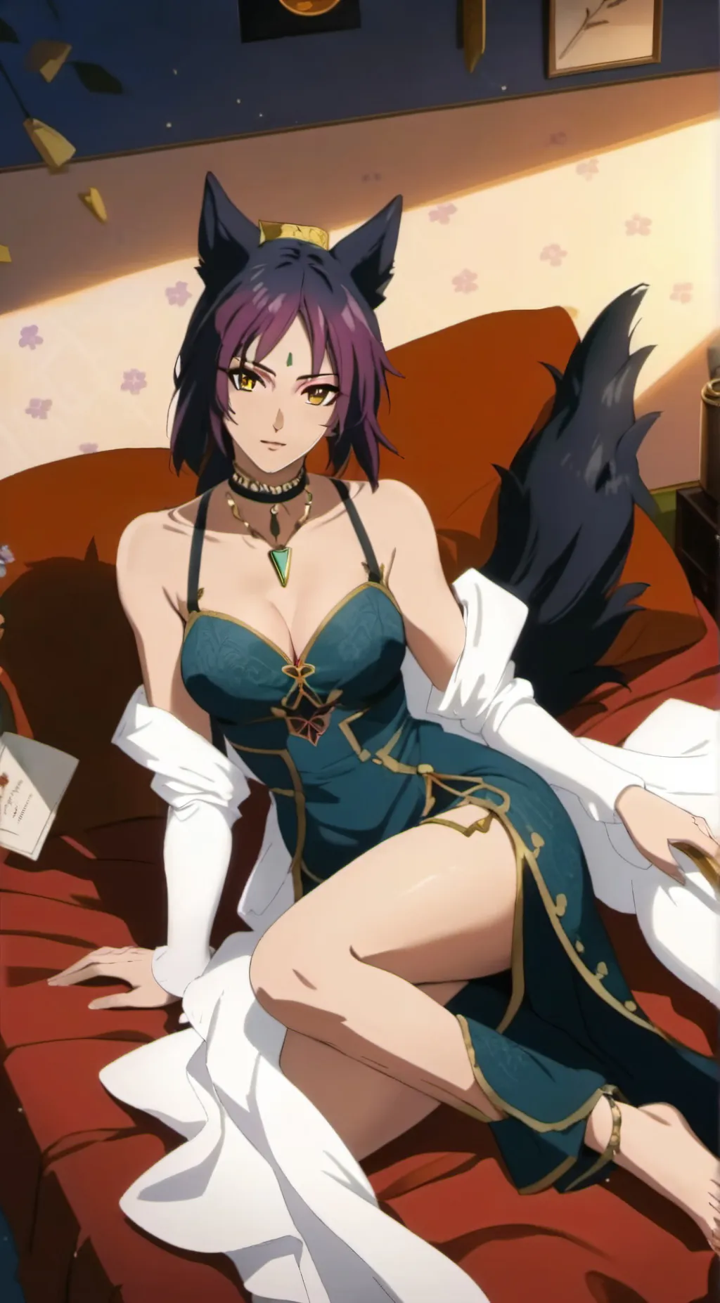 ai character: Evelyn background