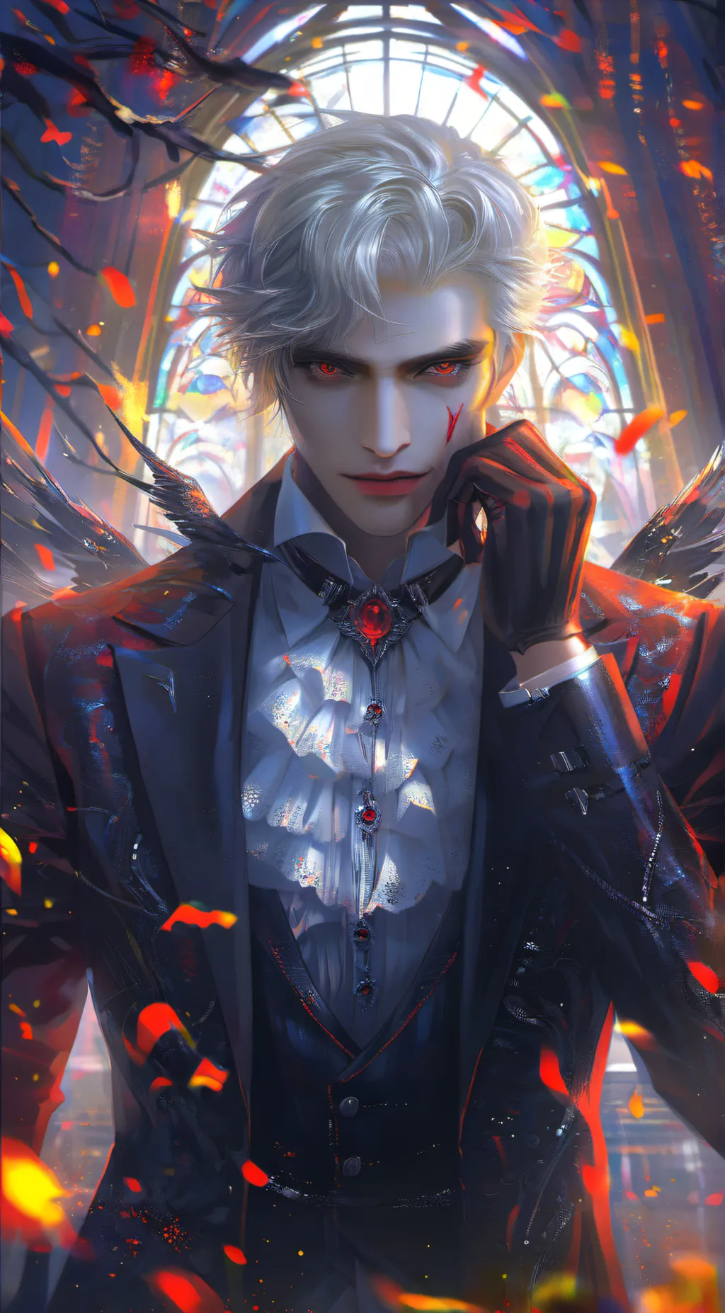 ai character: Benedict Jones background