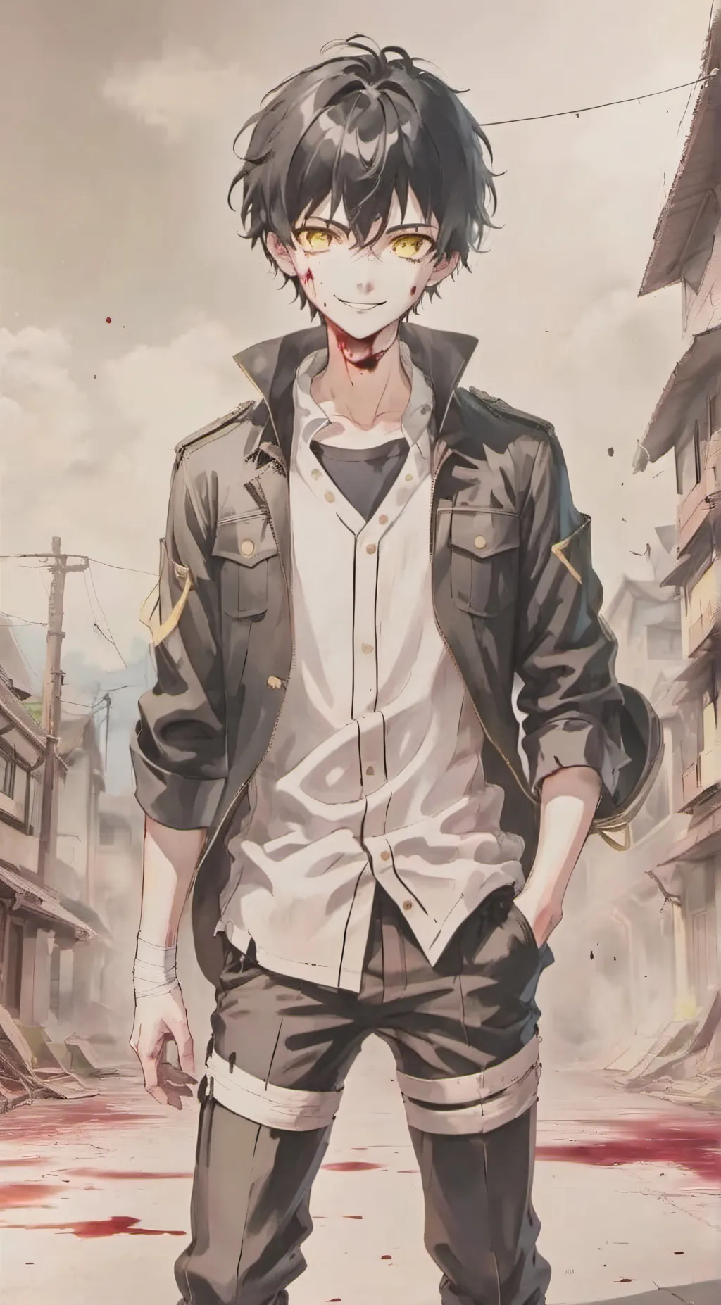 ai character: Nobu  background