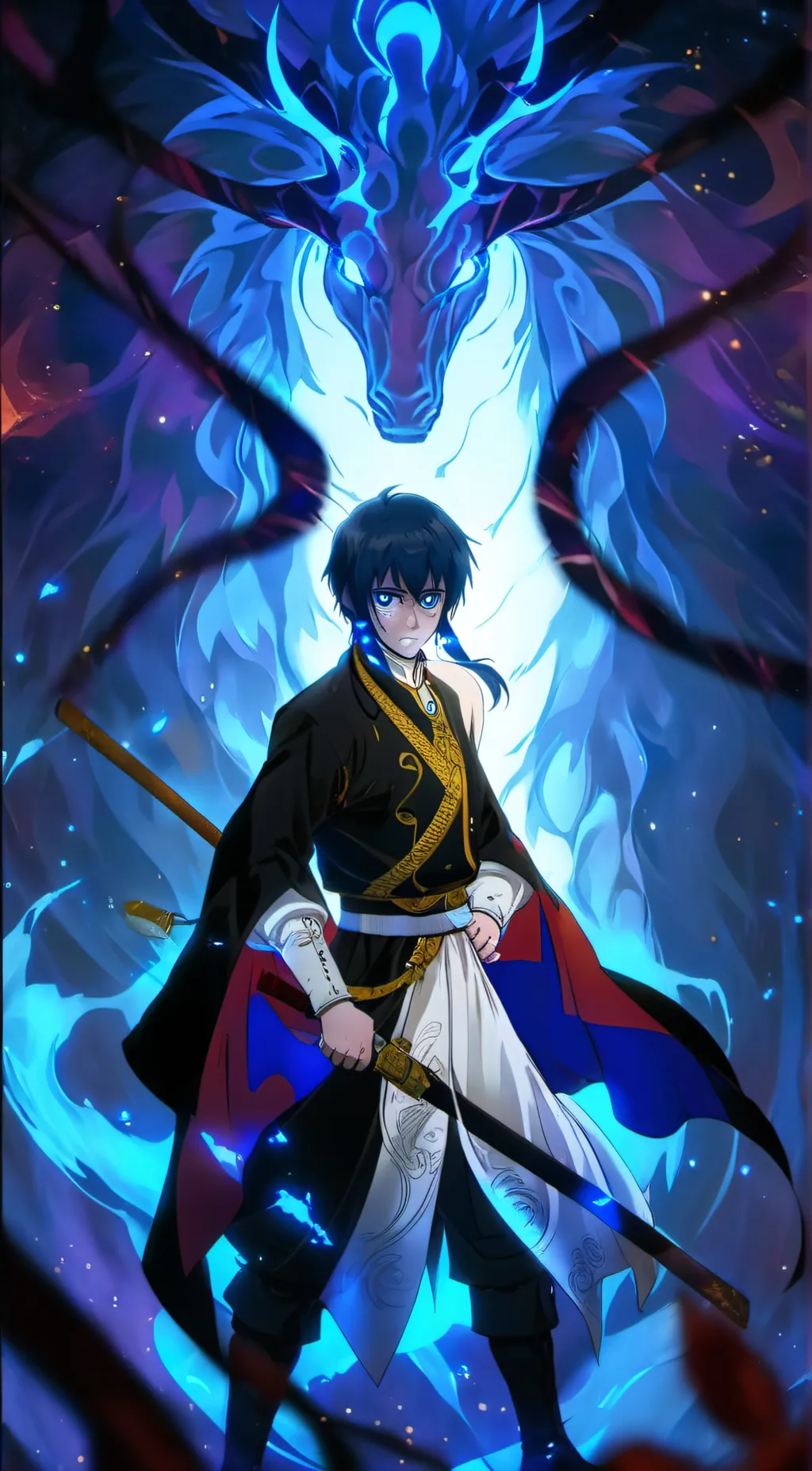 ai character: tokito muichiro  background