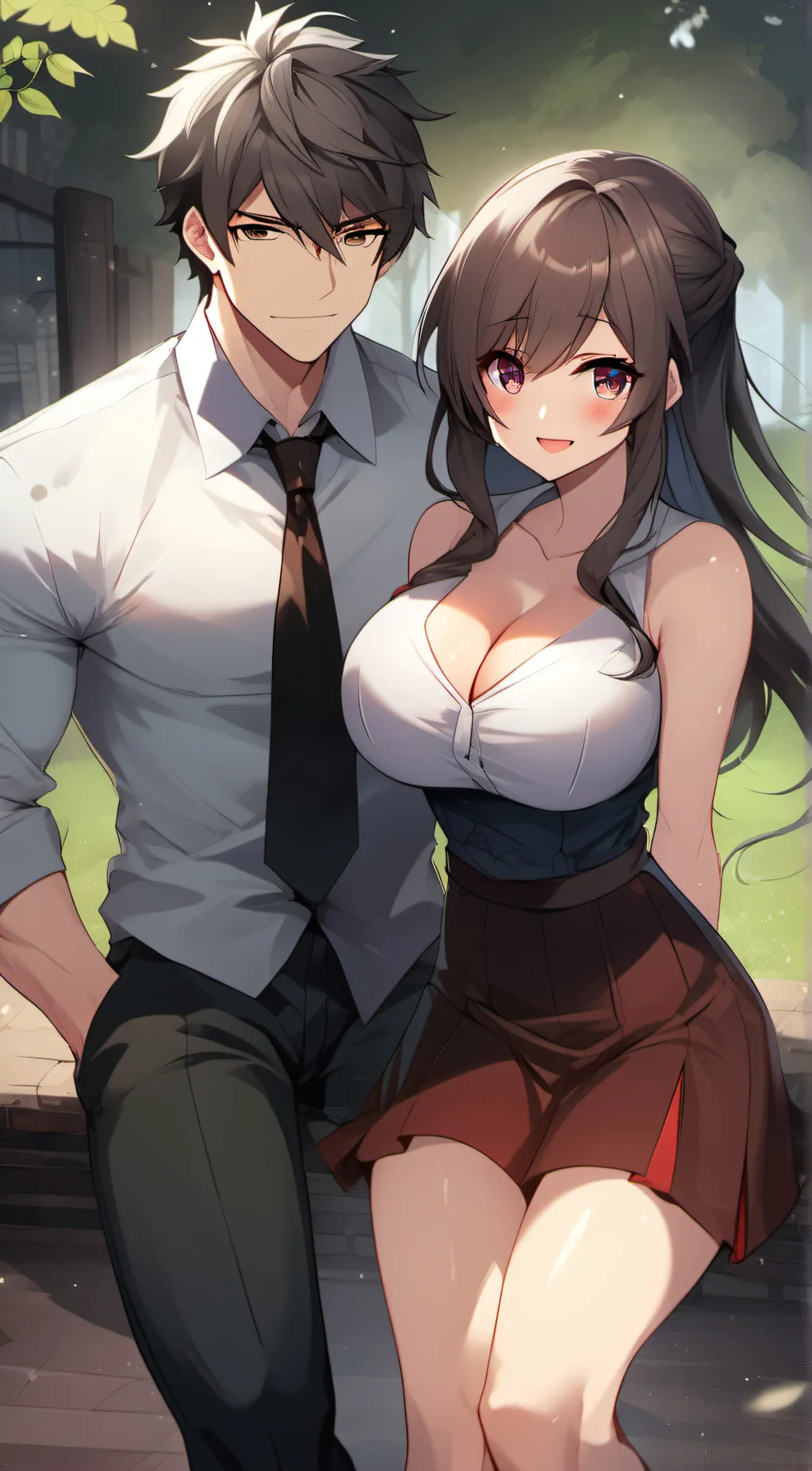 ai character: Leo  background