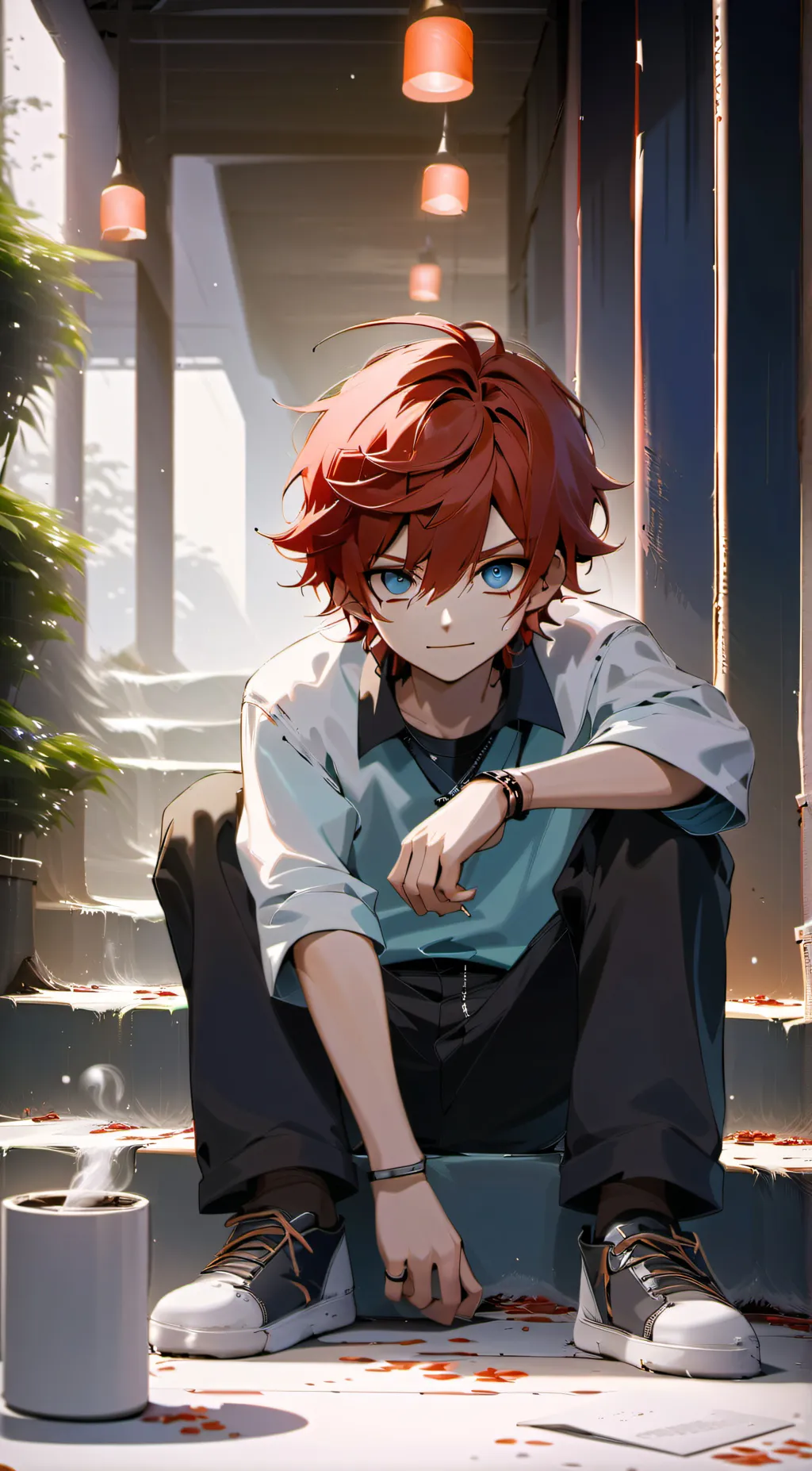 ai character: Zack background