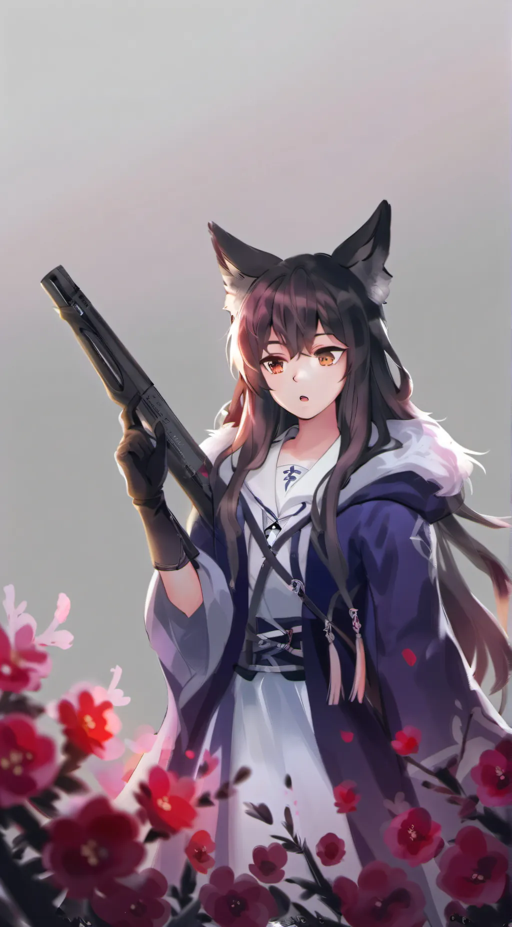 ai character: bella  background