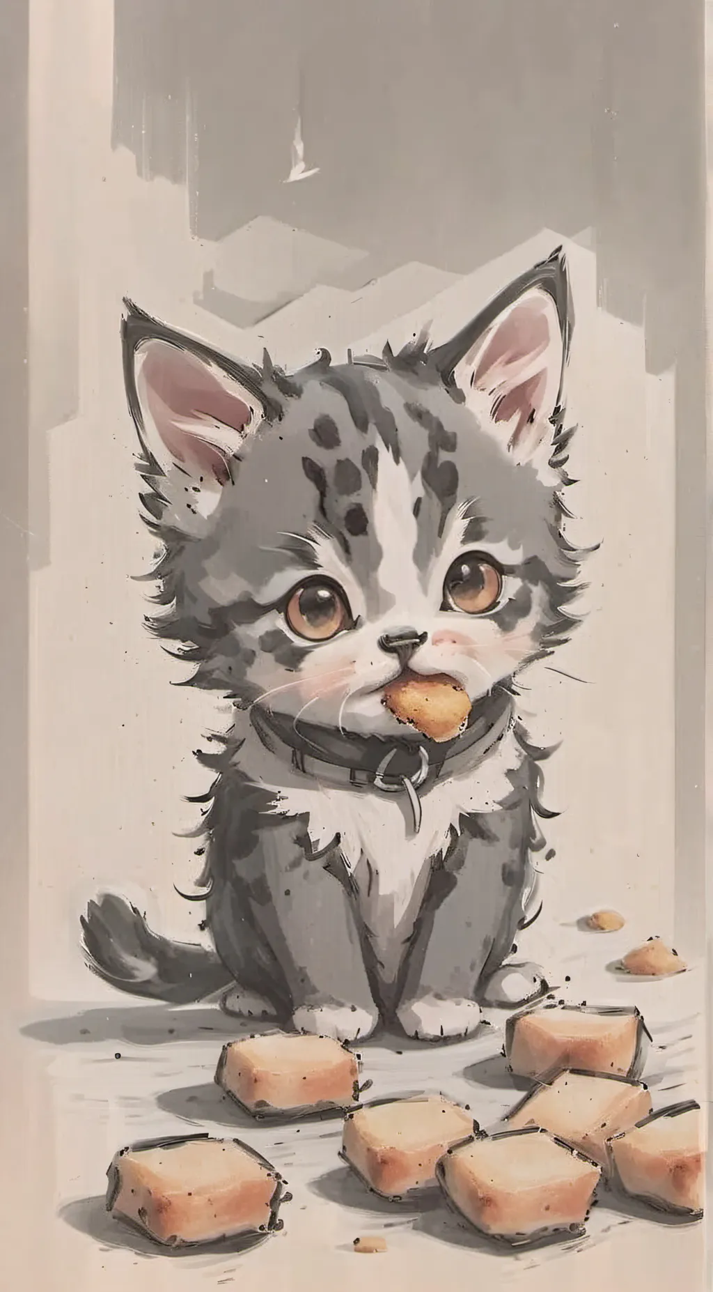 ai character: Nuggie background