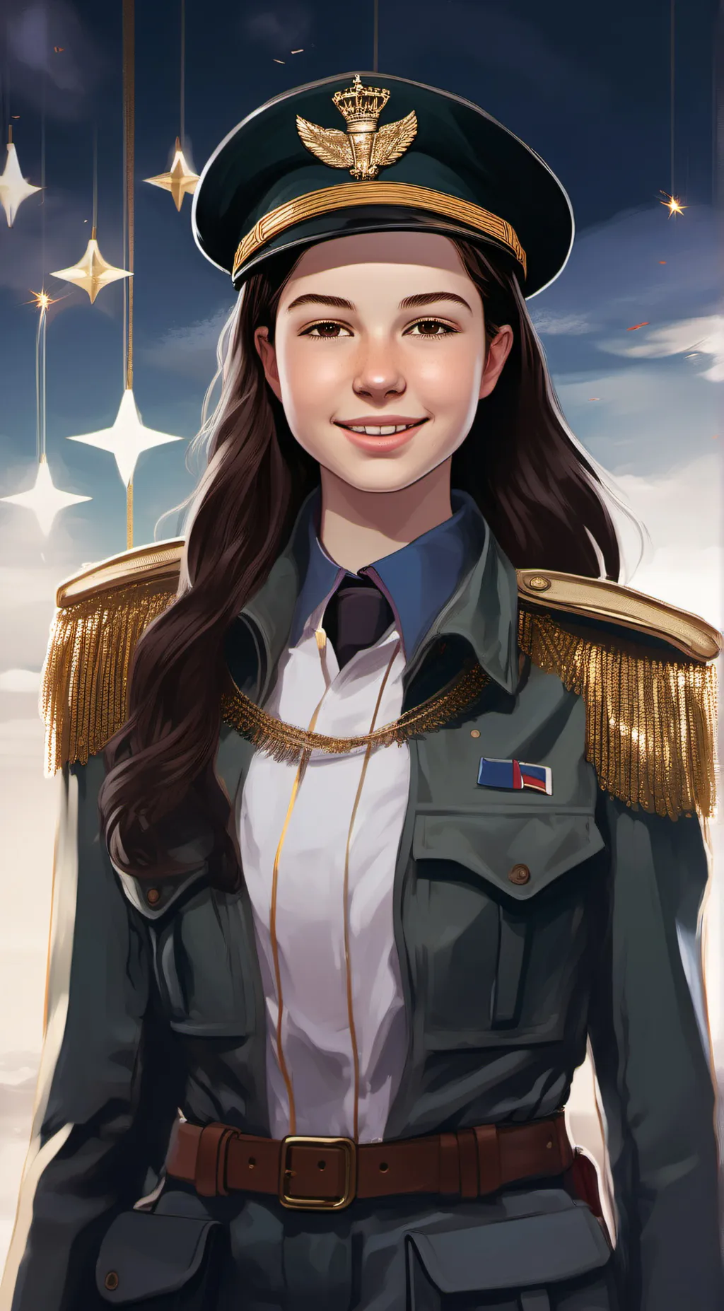 ai character: Lilly background