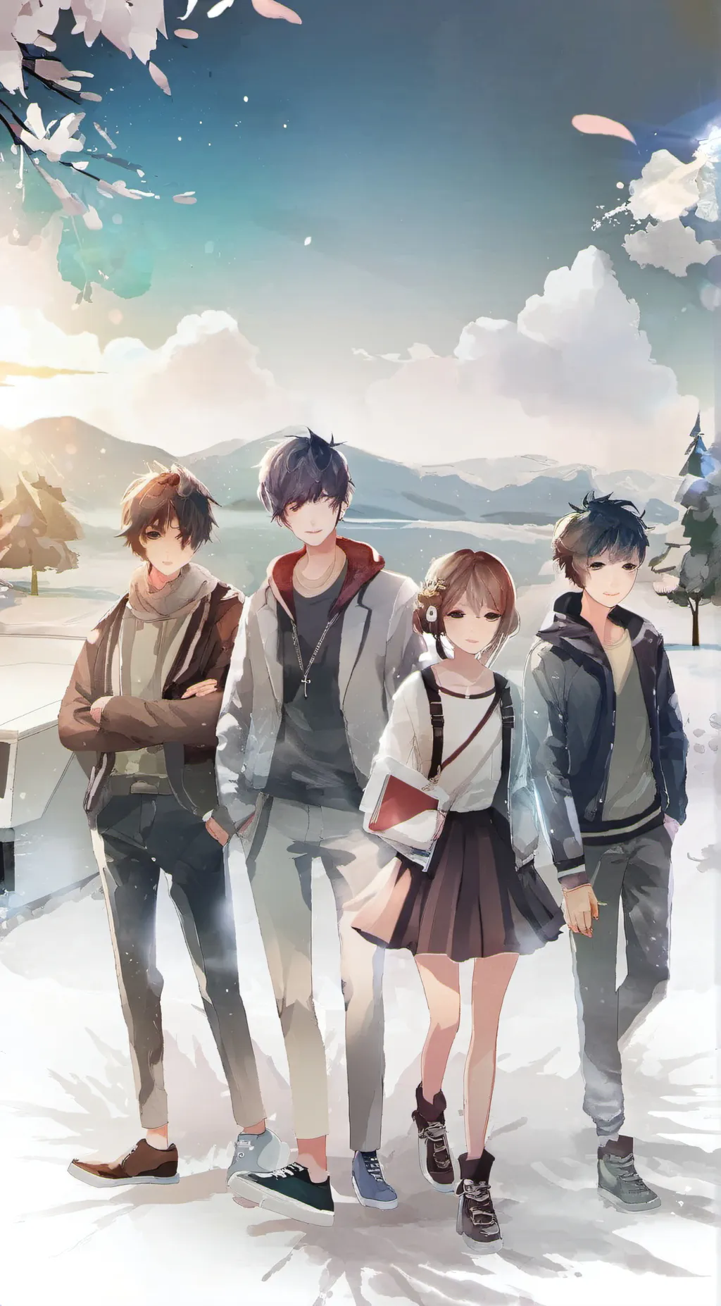 ai character: the gang background