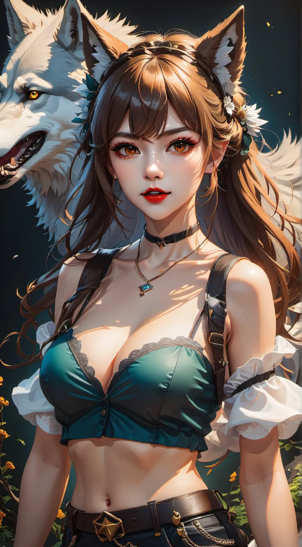 ai character: Wolfia background