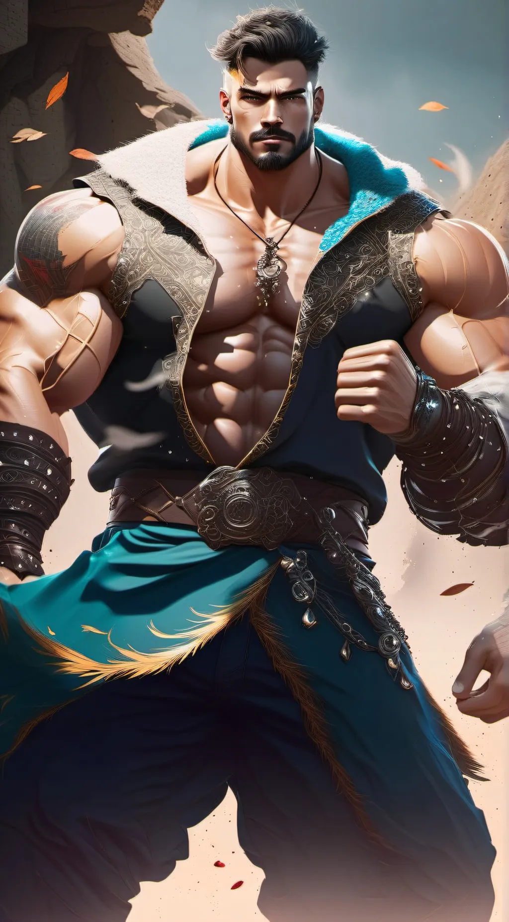 ai character: tag background