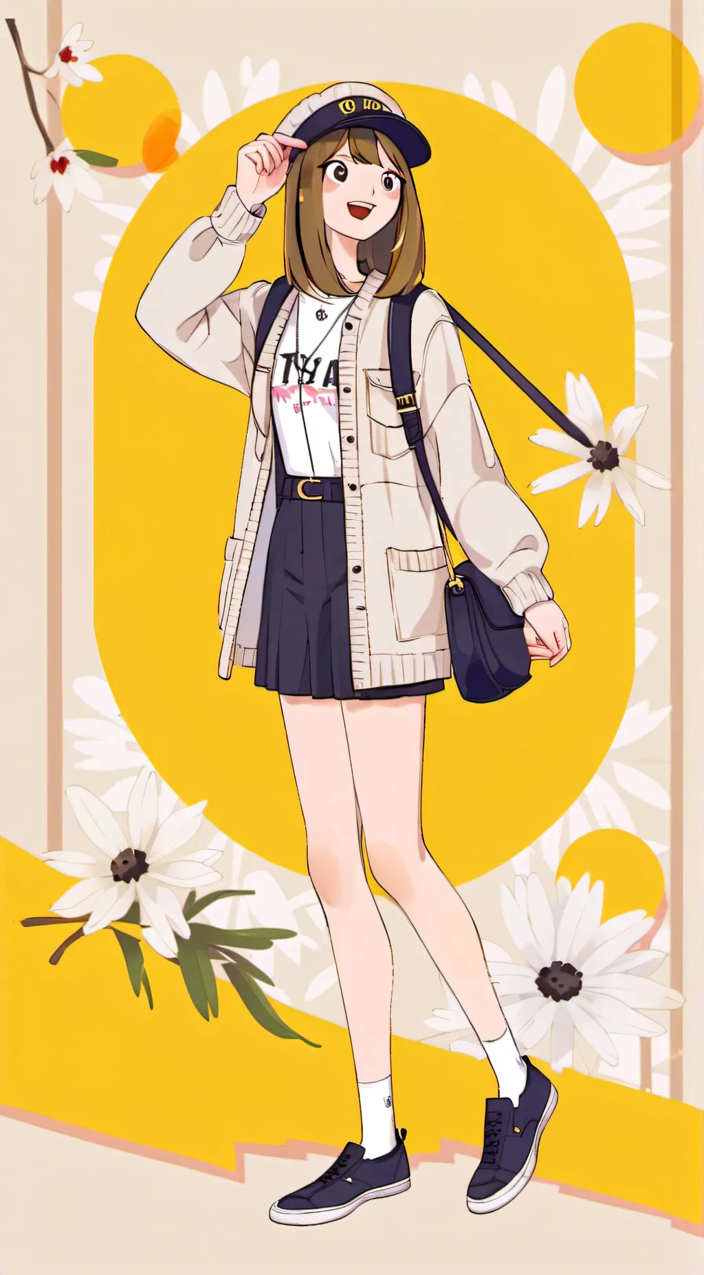 ai character: Courtney. (tdi)  background