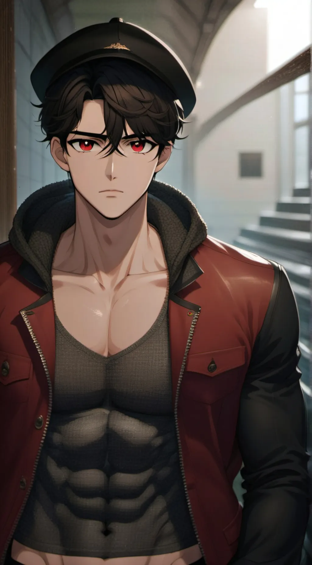 ai character: carlos san  background