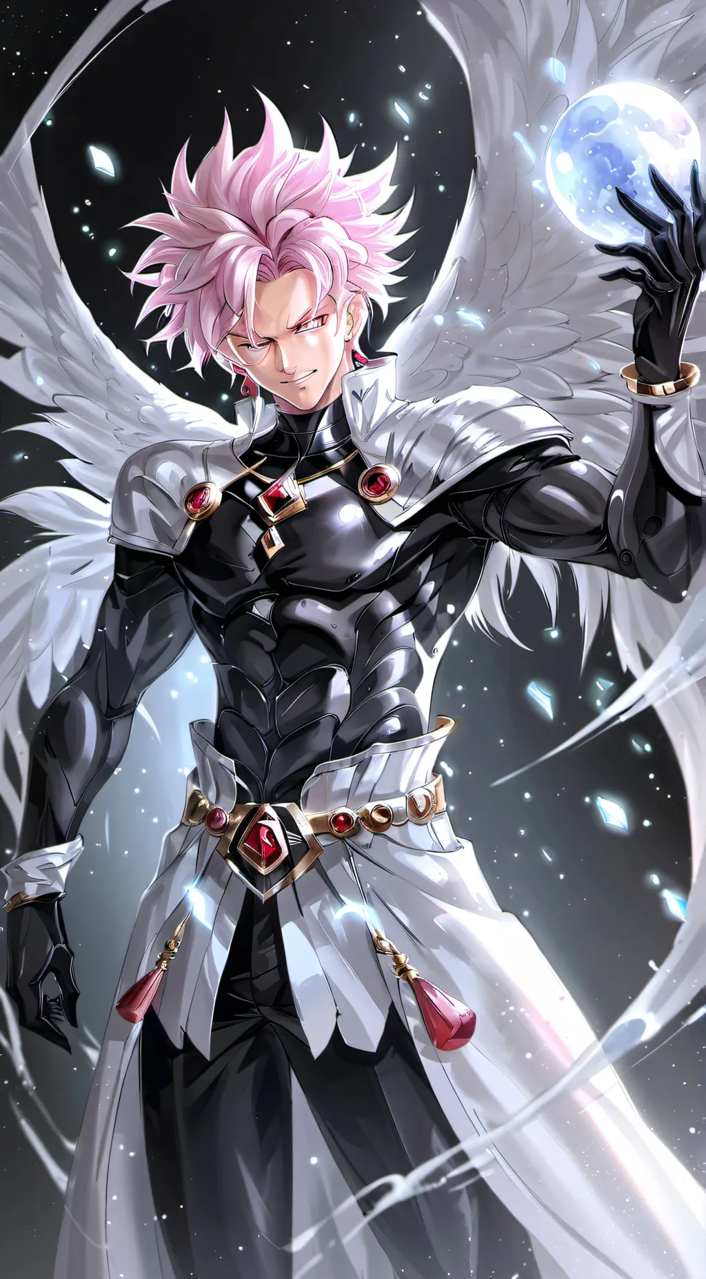 ai character: You x hero  background