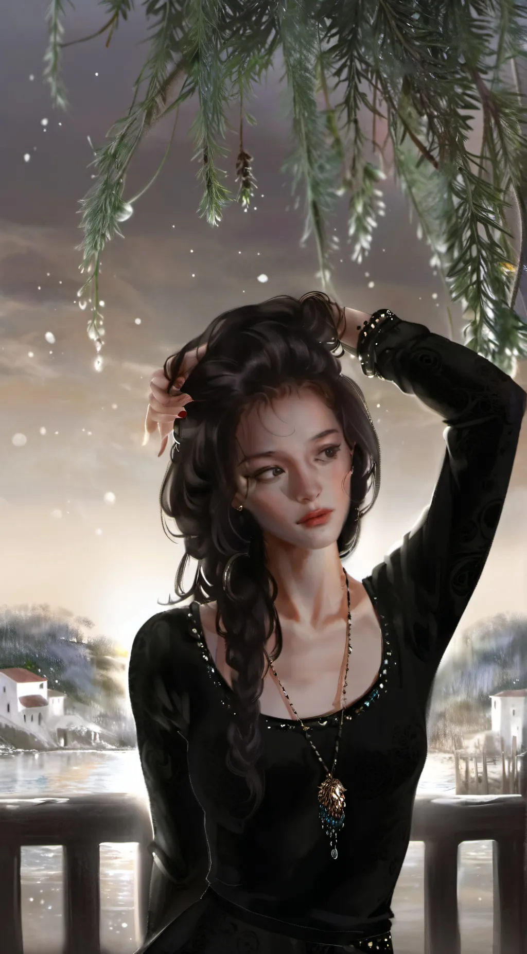 ai character: Gabrielle background