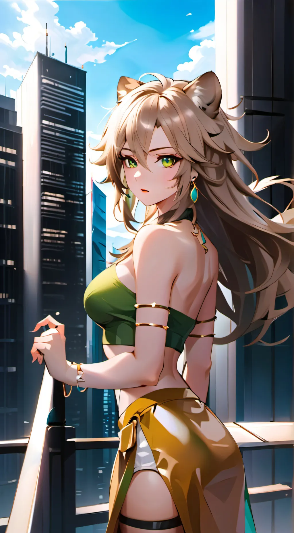 ai character: Savannah  background