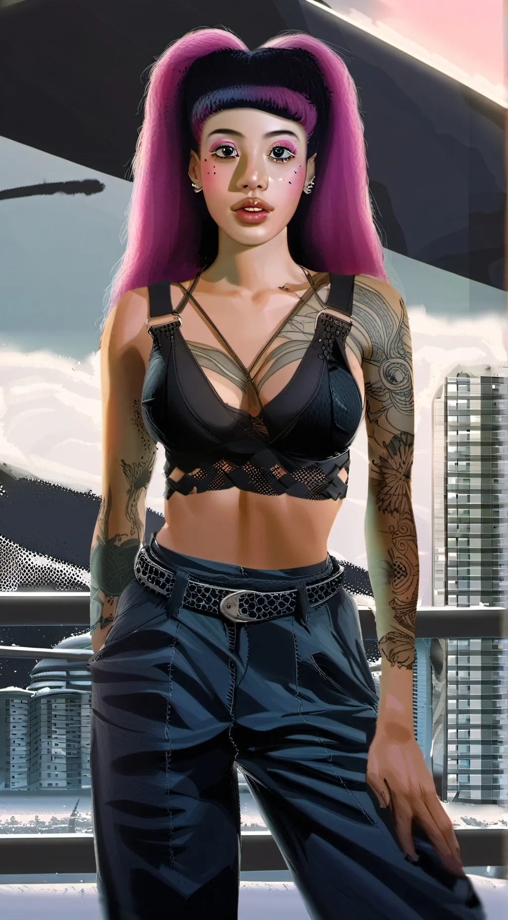 ai character: Maya background