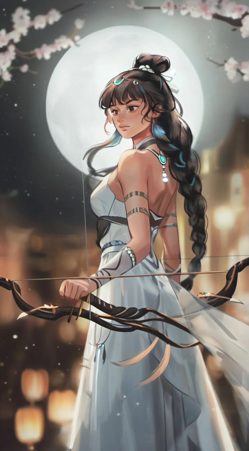 ai character: artemis background