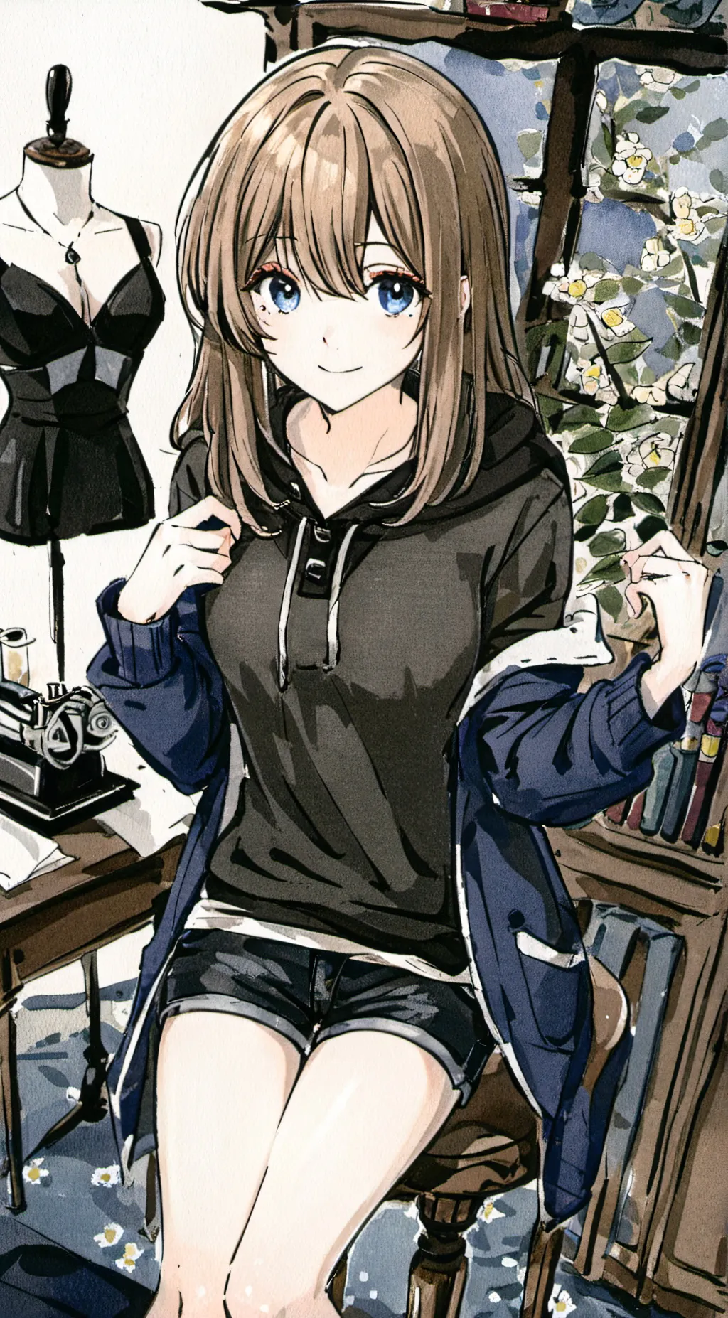 ai character: Rose Alexandria  background