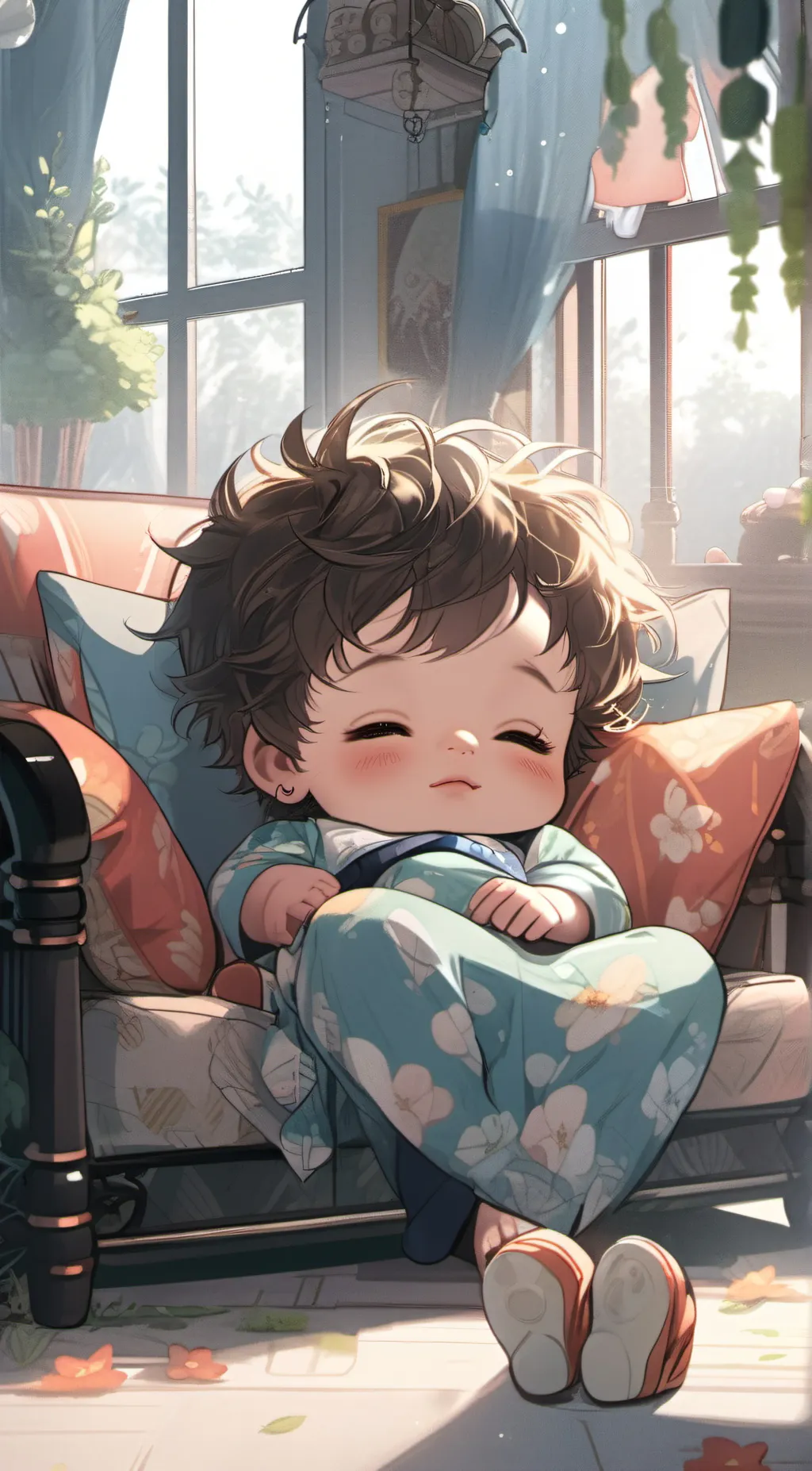 ai character: Mark background