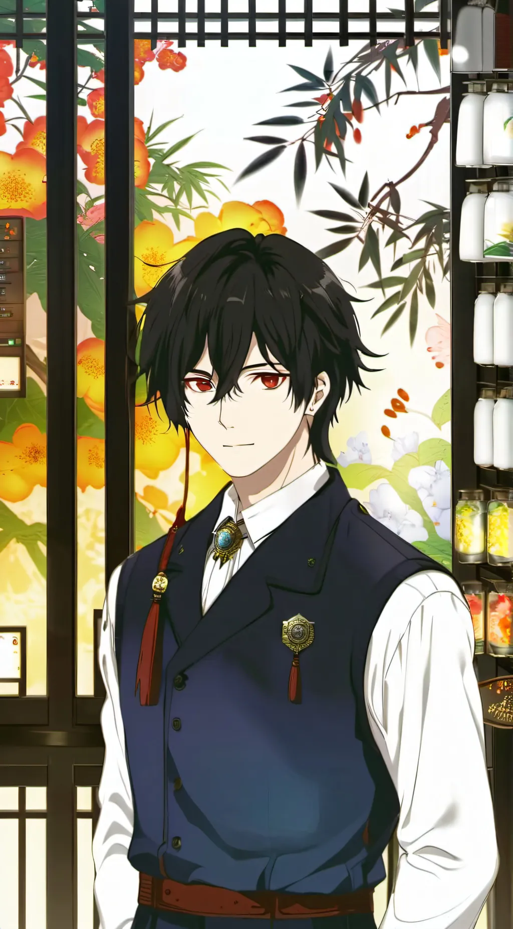 ai character: 🎸🌹Jay🌹🎸 background