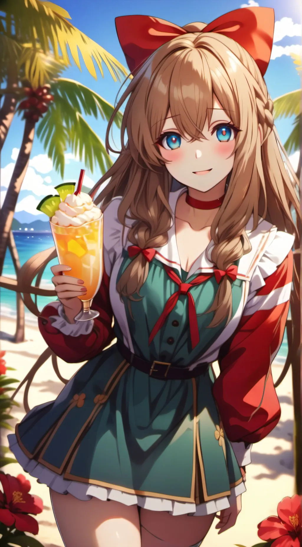 ai character: Aubrey  background