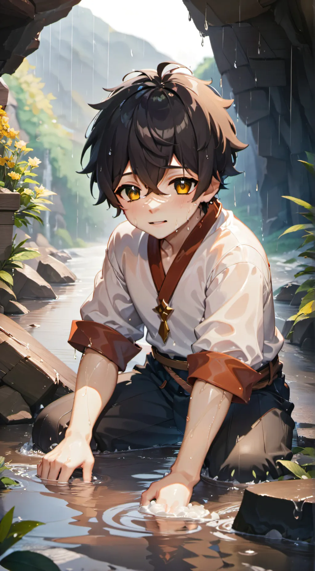 ai character: Theodore  background