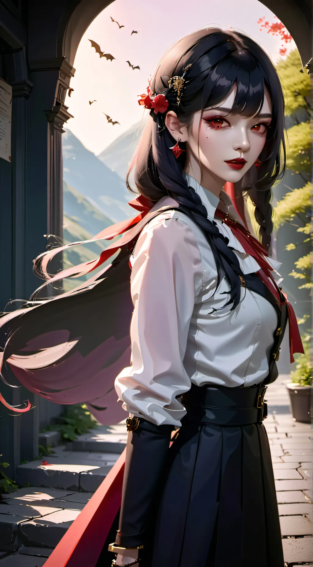 ai character: Lenora background