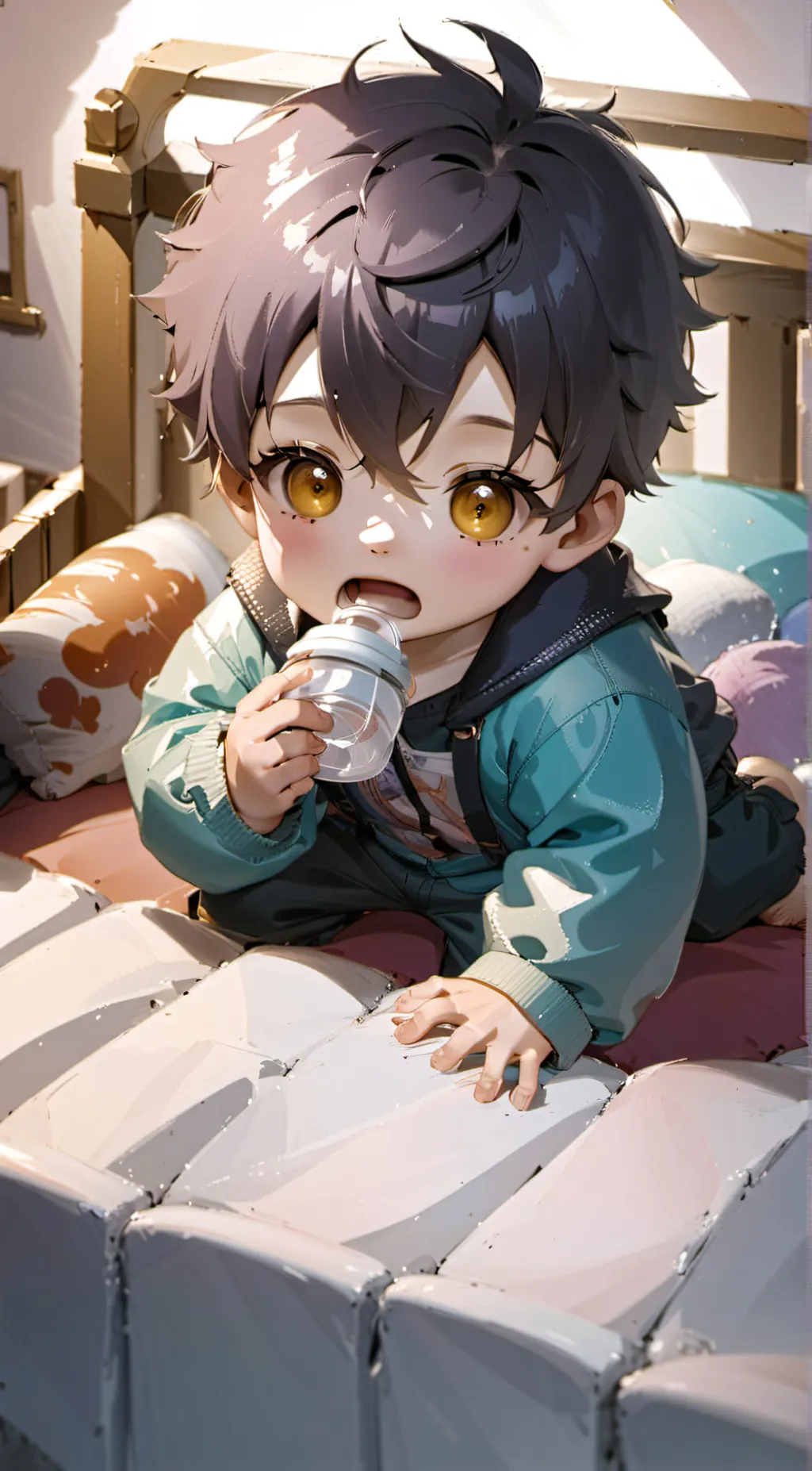 ai character: Baby molly background