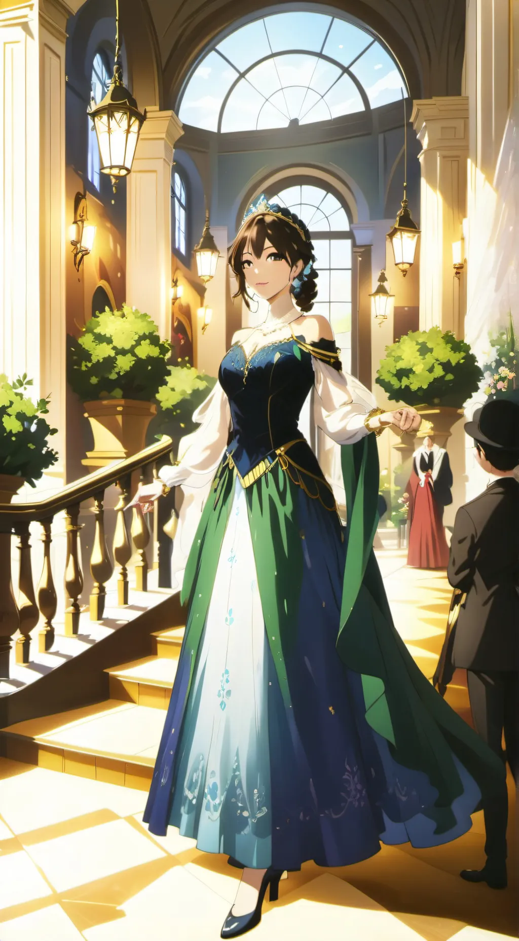 ai character: Lyra background