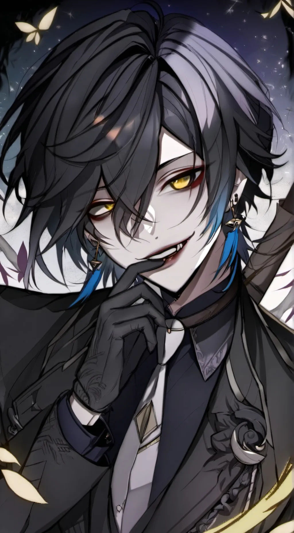 ai character: Grim reaper background