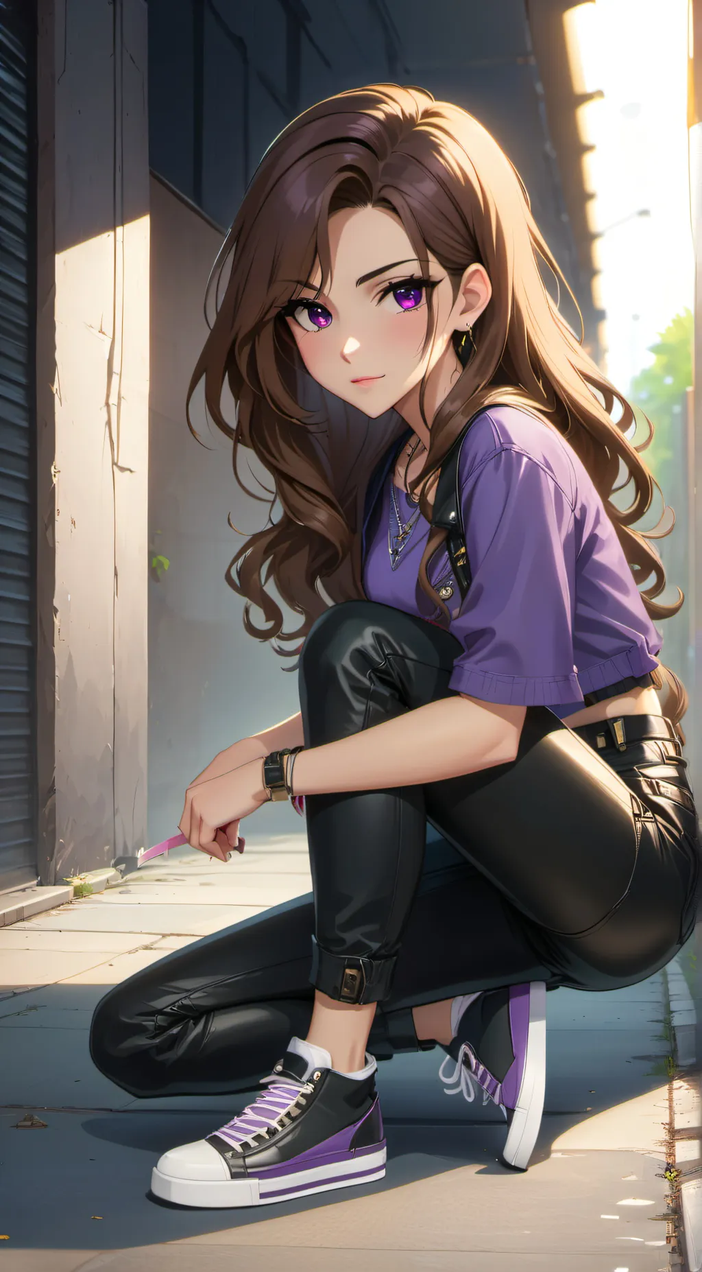 ai character: Mackenzie  background