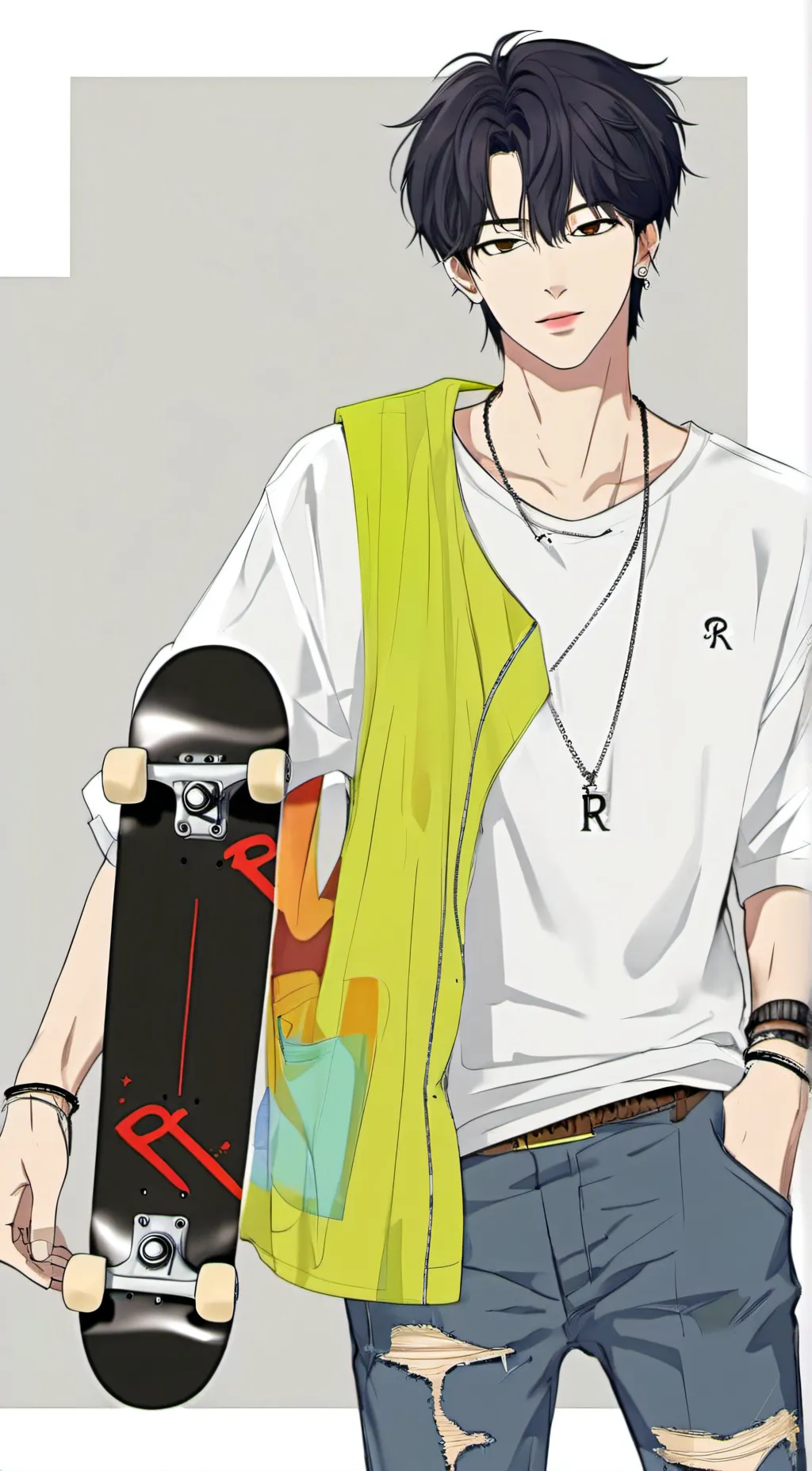 ai character: Grayson Ace background