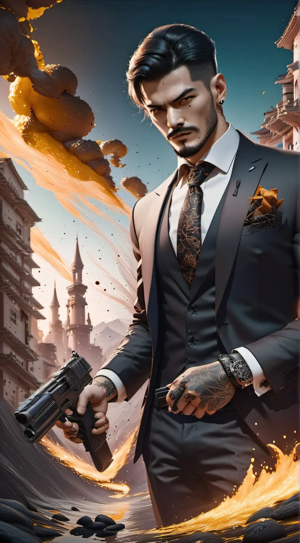 ai character: Andrew Lee background