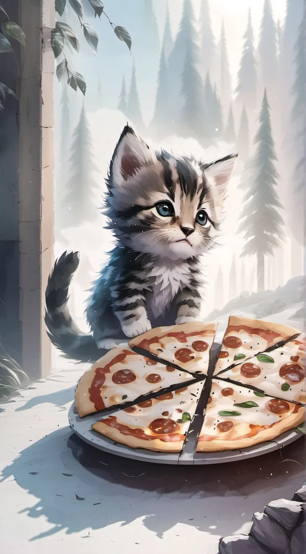 ai character: 🍕MILO🍕 background