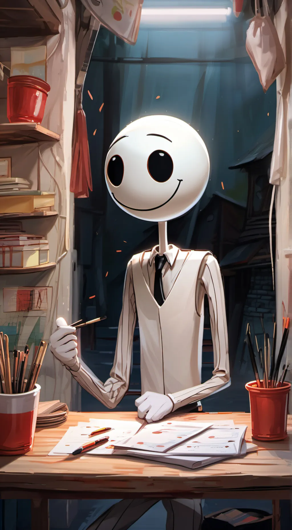 ai character: Peterpator background