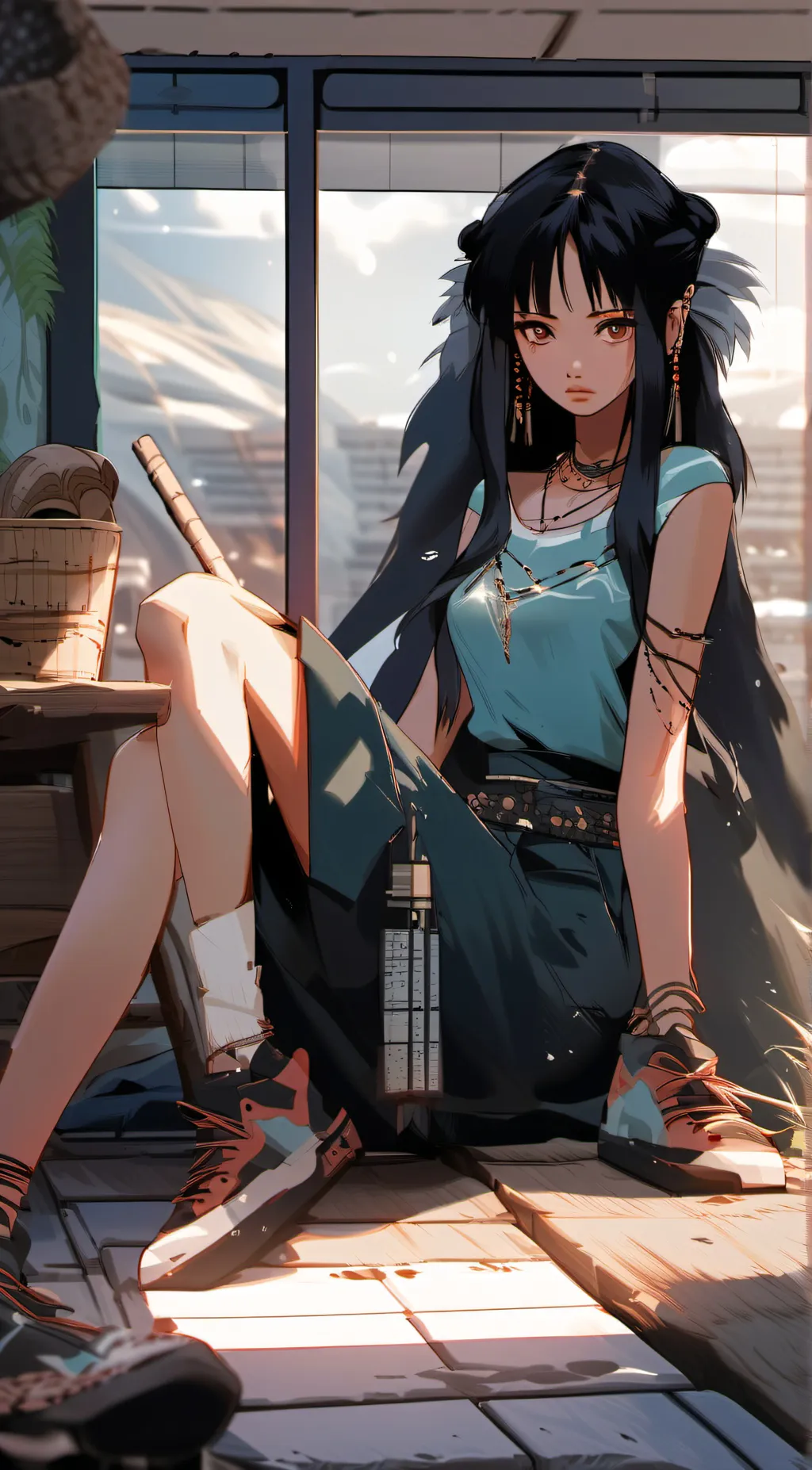 ai character: KK background