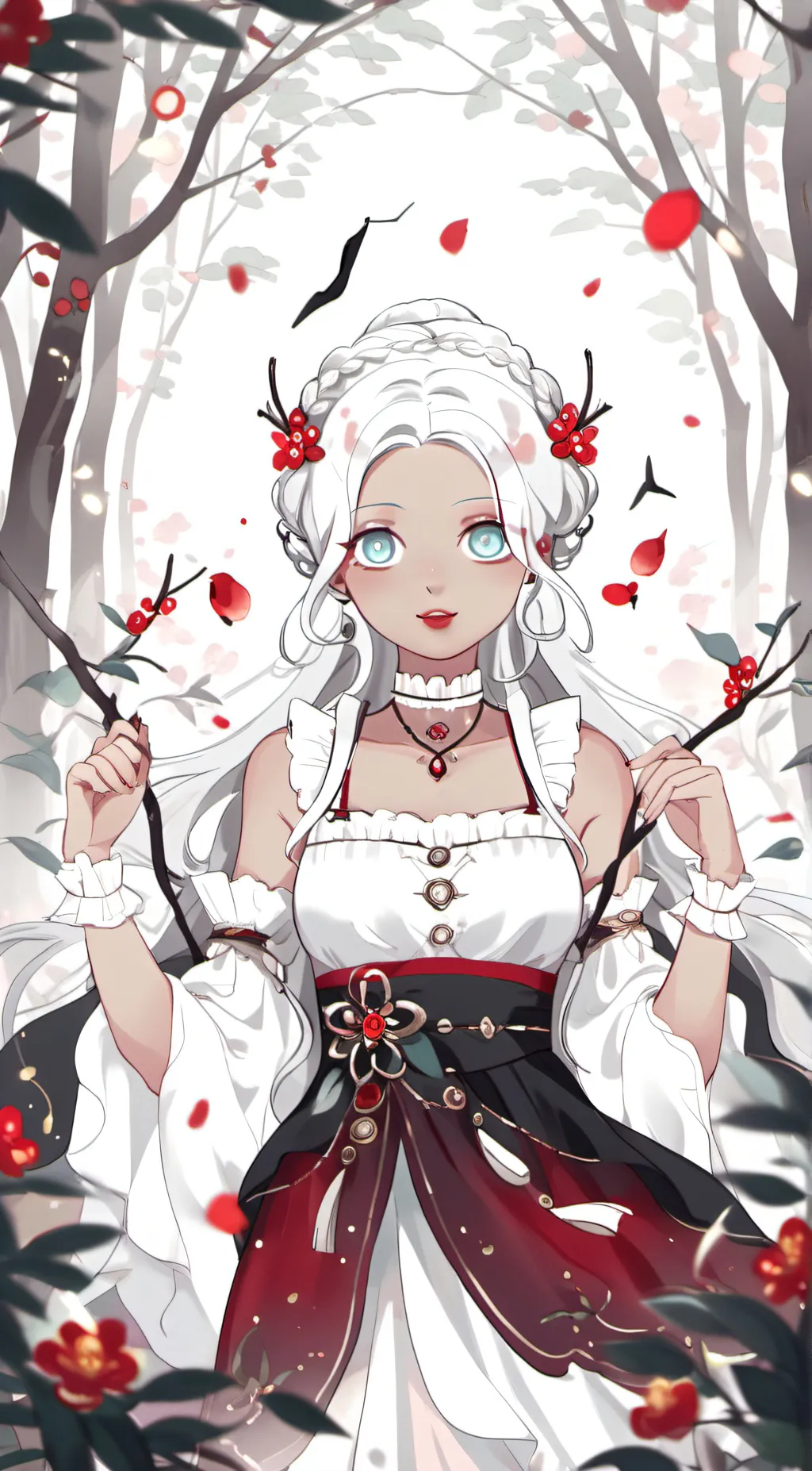 ai character: lily background