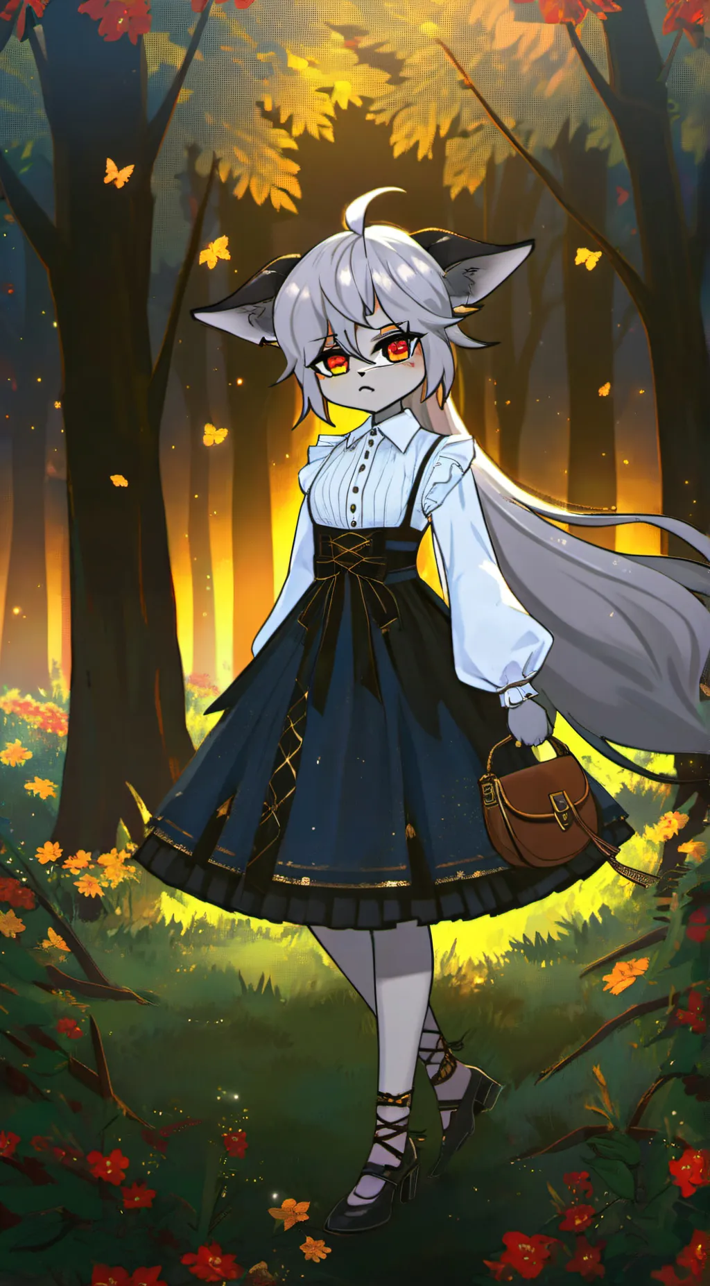 ai character: loona background