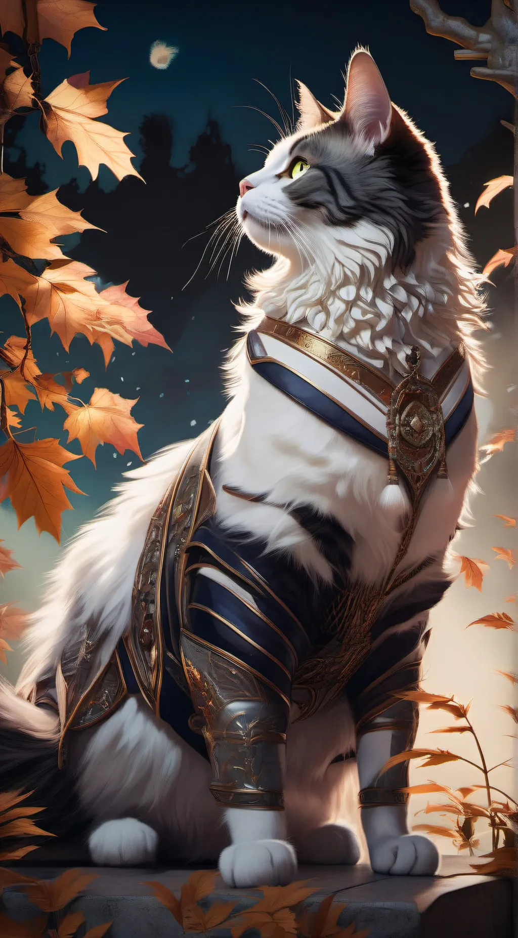 ai character: LeafStar background